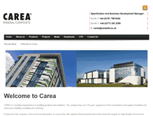 Tablet Screenshot of carea.uk.com